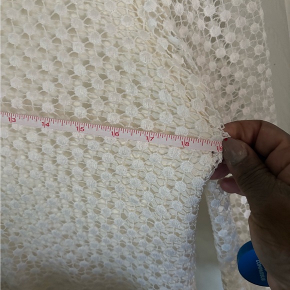 HAODUOYI Cream Long Sleeve Ruffled Blouse - Picture 11 of 11